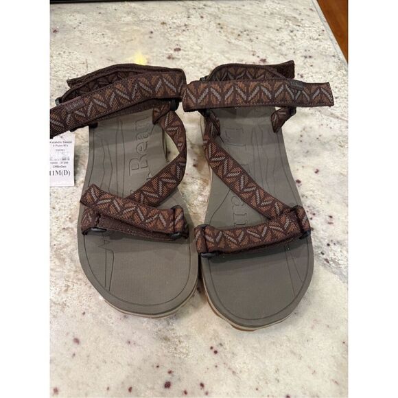 L.L. Bean Katahdin Hook & Loop Sandals sz 11 NWT - Picture 2 of 6